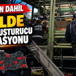Bartın Dahil 71 İlde Dev Uyuşturucu Operasyonu