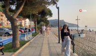 Tatil köyü İnkumu, bayramın ilk gününü sakin geçirdi