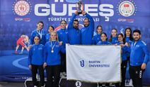 BARÜ Kadın Güreş Takımı Türkiye Şampiyonu