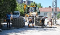 Gölbucağı Eski Sokak'ın Üstyapısı Yenileniyor