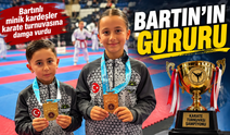 Bartınlı Minik Kardeşler Karate Turnuvasına Damga Vurdu