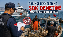 Balıkçı Teknelerine Şok Denetim: Amatör Balıkçılara Ceza