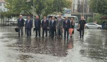 Bartın’da İlköğretim Haftası yağmur altında başladı