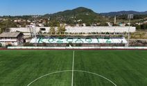 Kozcağız Stadı’na Yeni Tribün Tamamlandı