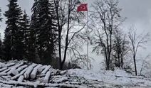 Bartın’da Yüksek Kesimlere Mevsimin İlk Karı Düştü
