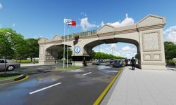 Bartın Üniversitesi Giriş Kapısı Tamamlanıyor