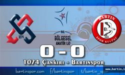 Bartınspor Çankırı'da Tekledi: 0-0