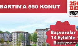 250 Bin Konuttan Bartın'ın Payına 550