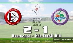 Bartınspor, Ereğli'yi Eli Boş Gönderiyor: 2-1