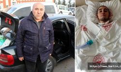 5 Ay Otomobilinde Refakat Ettiği Oğlunu Toprağa Verdi