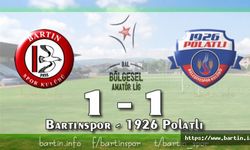 Bartın'da Hakem Skandalı: 1-1