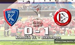 Bartınspor Karabük'ten 3 Puanı Söktü Aldı: 0-1