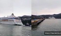 Hasarlı Kruvaziyer Amasra'dan Yola Çıktı