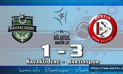 Bartınspor Sezonu 3 Gol ve 3 Puanla 3.Sırada Tamamladı