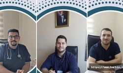Bartın’da 3 Yeni Doktor Göreve Başladı