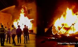 Manavda Çıkan Yangın 3 Katlı Eve Sıçradı