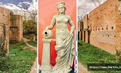 Amasra'da 1800 Yıllık Su Perisi Heykeli Bulundu