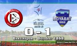 Bartınspor Maça ve Sezona 0-1 Mağlup Başladı