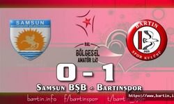 Bartınspor Samsun'dan 3 Puanla Dönüyor: 0-1