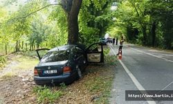 Ağaç Tünelinde Feci Kaza: 1Ölü, 3 Yaralı