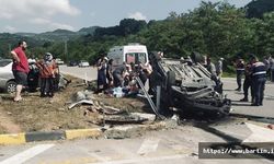 Düğün Dönüşü Feci Kaza: 3'ü Ağır, 9 Yaralı