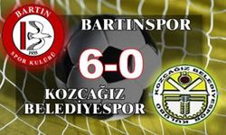 Bartınspor: 6 - Kozcağız Belediyespor:0