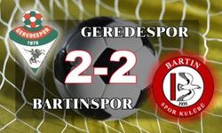 Bartınspor, Gerede'de bir puanı son dakikada aldı