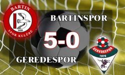 Bartınspor Gerede'yi bozguna uğrattı: 5-0