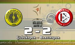 10 Kişilik Bartınspor Puanı Uzatmalarda Kaptı: 2-2