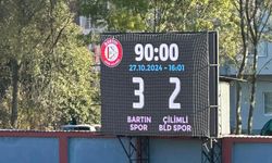 Bartınspor 3-2 Çilimli Belediyespor maç sonu