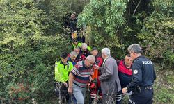 Bartın'da mantar toplarken yaralanan kadın kurtarıldı