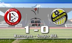 Bartınspor Zirve Takibini Sürdürüyor: 1-0