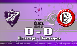 Bartınspor Ankara'dan 10 kişiyle bir puan çıkarttı: 0-0