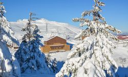 Kartalkaya'da Yanan Otel (öncesi)