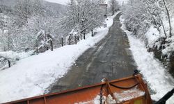 34 Köy Yolu Kardan Kapandı