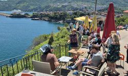 Rus mankenler ve ses sanatçıları Amasra'da