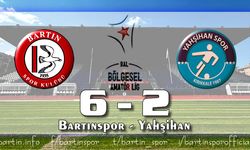 Bartınspor'dan Baraj Provası: 6-2