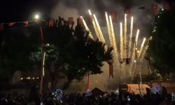 Bartın'da havai fişekleri ateşleyen işçi yaralandı