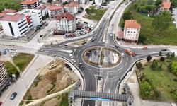 Bartın’da yeni dönel kavşak açıldı