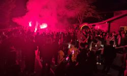 Bartın'da Galatasaray taraftarının 5. yıldız coşkusu