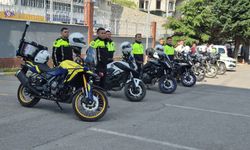 Polisler, 25 günde motosiklet sürmeyi öğrendi