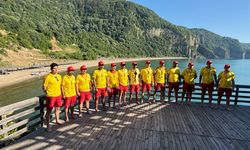 Bartın'da 13 cankurtaran tatbikatla göreve başladı