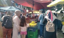 Çarşı pazarda bayram yoğunluğu