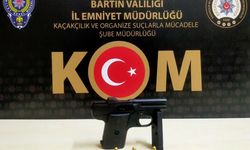 Bartın’da ruhsatsız silah operasyonu