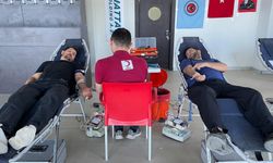 Madencilerden kan bağış kampanyasına destek