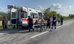 İki köyün bağlandığı kavşakta kaza: 2 yaralı
