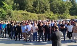 Madenciler zam teklifini beğenmedi, eylem yaptı