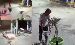 Kundakçı parkı tutuşturduğu benzinleri böyle almış