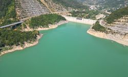 Bartın'da kuraklık nedeniyle barajlardaki su seviyesi düştü