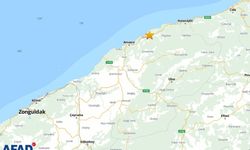 Bartın'ın Amasra İlçesinde Deprem